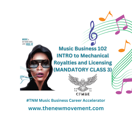 Music Business 102 INTRO to Mechanical Royalties and Licensing (MANDATORY CLASS 3)